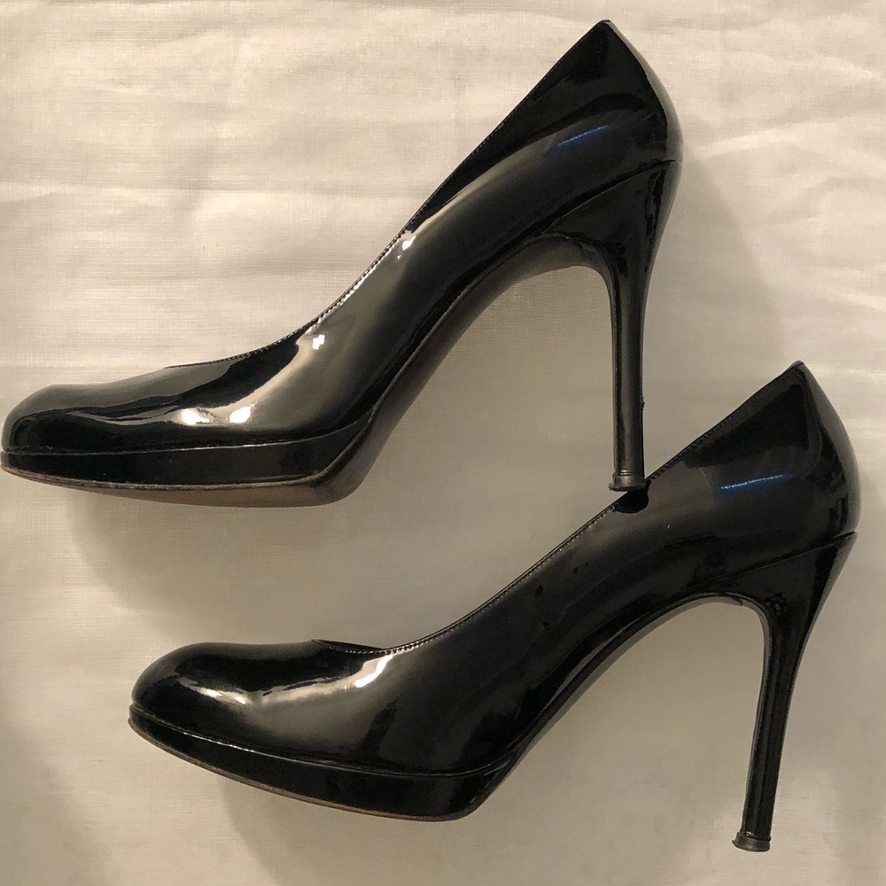 Stuart Weitzman Black Platform Pump